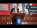 Sir John Major addresses Oxford University