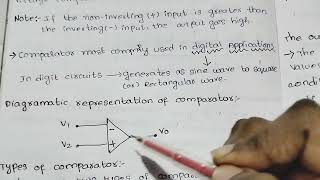 Comparator | Non-linear op-amp applications | working | waveforms | integrated circuit analysis |... Guide