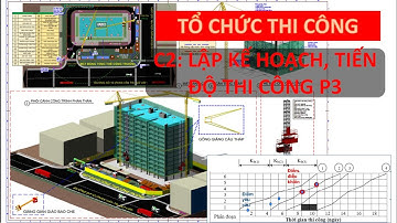 Tổ chức thi công | Chương 2: Lập kế hoạch, tiến độ thi công P3