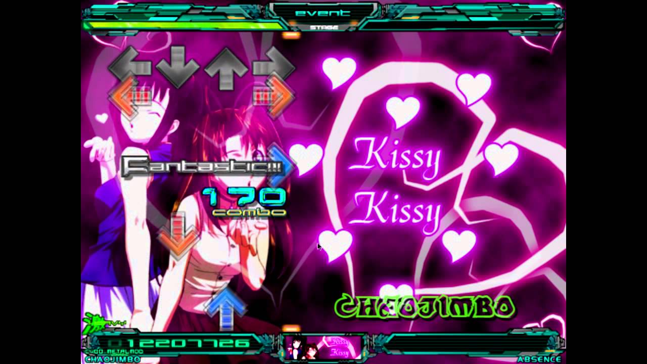 Kissy Kissy Smile.DK Stepmania Heavy One Handed FULL COMBO REDONE