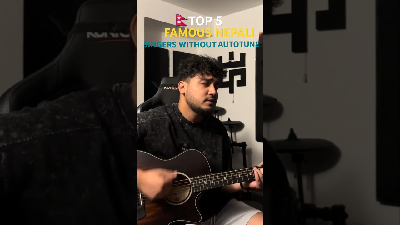 Top 5 Famous Nepali Singers Without autotune?🤔Wait For Number One!😱#shorts #trendingnow