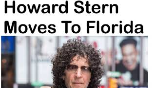 Howard Stern Moves To Florida