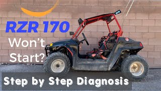 Polaris RZR 170 Won’t Start - Fuel & Ignition System Diagnosis, Step by Step