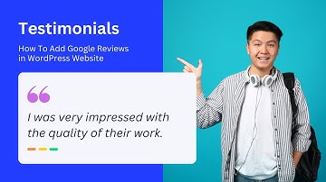 How To Add Google Reviews On WordPress Website | Free Plugin Setup