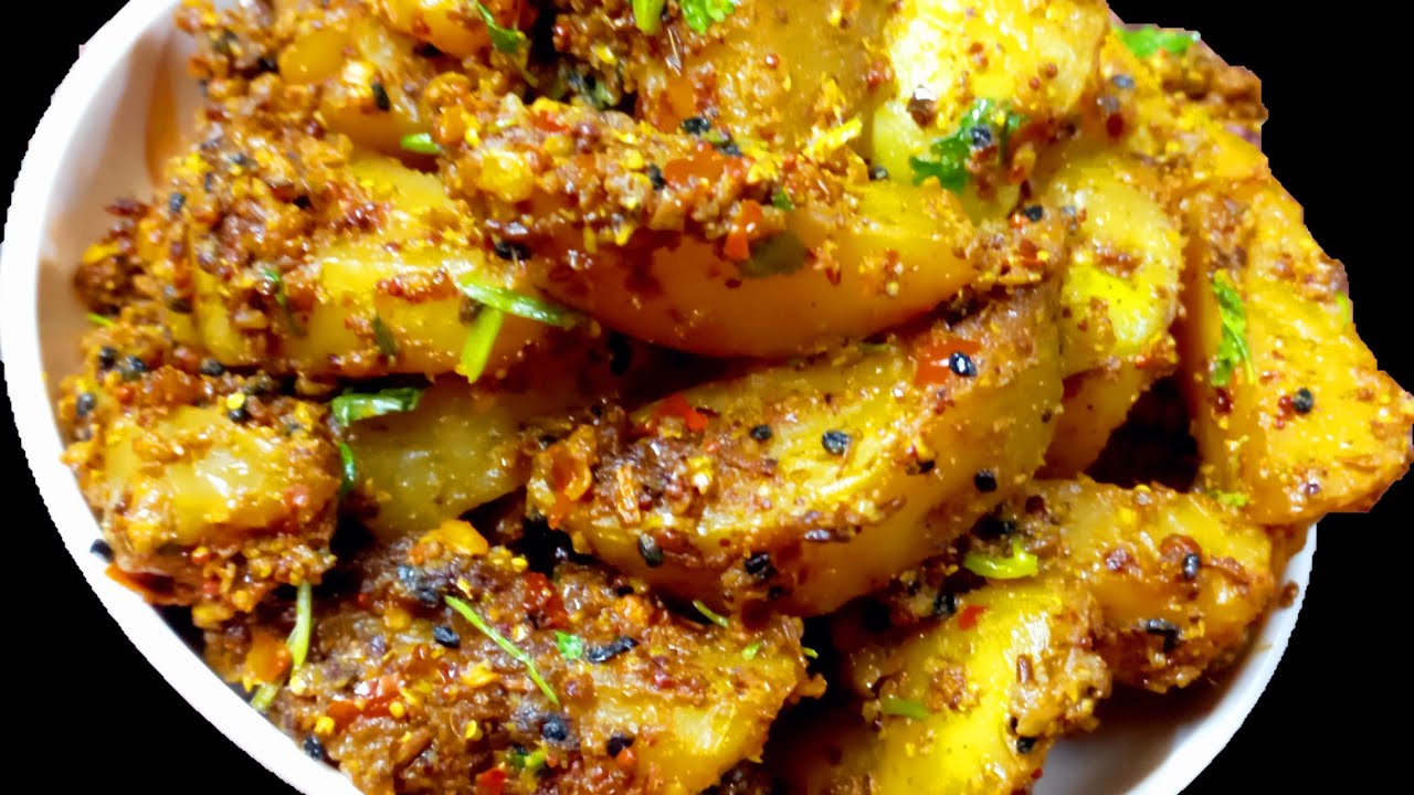 🥔😋बिना उबाले छिलके वाले आलू का चटपटी सब्जी स्वाद आपको दीवाना बना देगा | 