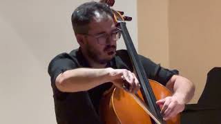 D. Doxákis cello solo suite (2021) I. Con anima II. Con energia III. Dolce, agitato