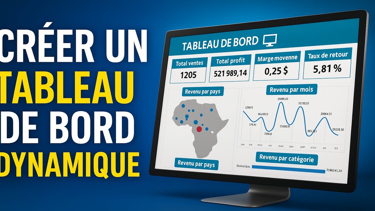 Tableau Dynamique Java Comment Réaliser un Tableau de Bord avec Tableaux Croisés Dynamiques ...