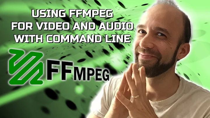 Using FFMPEG for Video and Audio with Command Line
