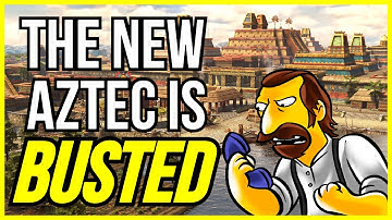 The New Aztec Rush Is A Joke [AOE3]