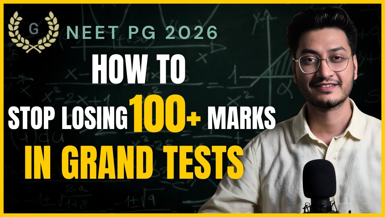 GT Scores Not Improving? Hidden Secrets of GT Analysis for NEET PG 