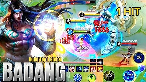 1 Hit Play Badang Offlane Monster!! - Build Top 1 Global Badang ~ MLBB