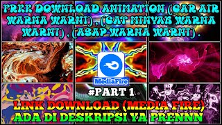 Kumpulan 20 Video Animation Smoke (Asap Warna-Warni) Cat Air & Cat Minyak Bergerak