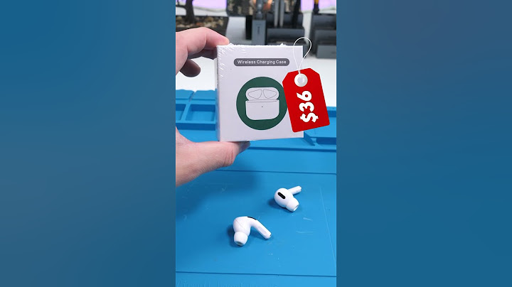 Can a CHEAP Airpod Case Charge REAL Airpods? #Shorts