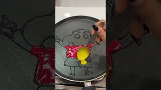 Day 2 : Shinchan Pancake Art 😍