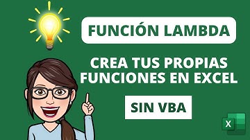 Crea tus propias funciones en Excel con LAMBDA (sin usar VBA)