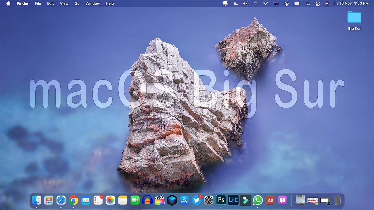 macOS Big Sur update RELEASED - TOP FEATURES & EVERY CHANGE! - YouTube