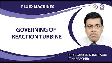 Governing of Reaction Turbine
