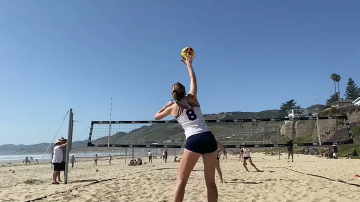Ella Pierce Beach Volleyball Highlight Video- Clas...