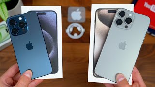 Apple iPhone 15 Pro Max Unboxing: vs 15 Pro!