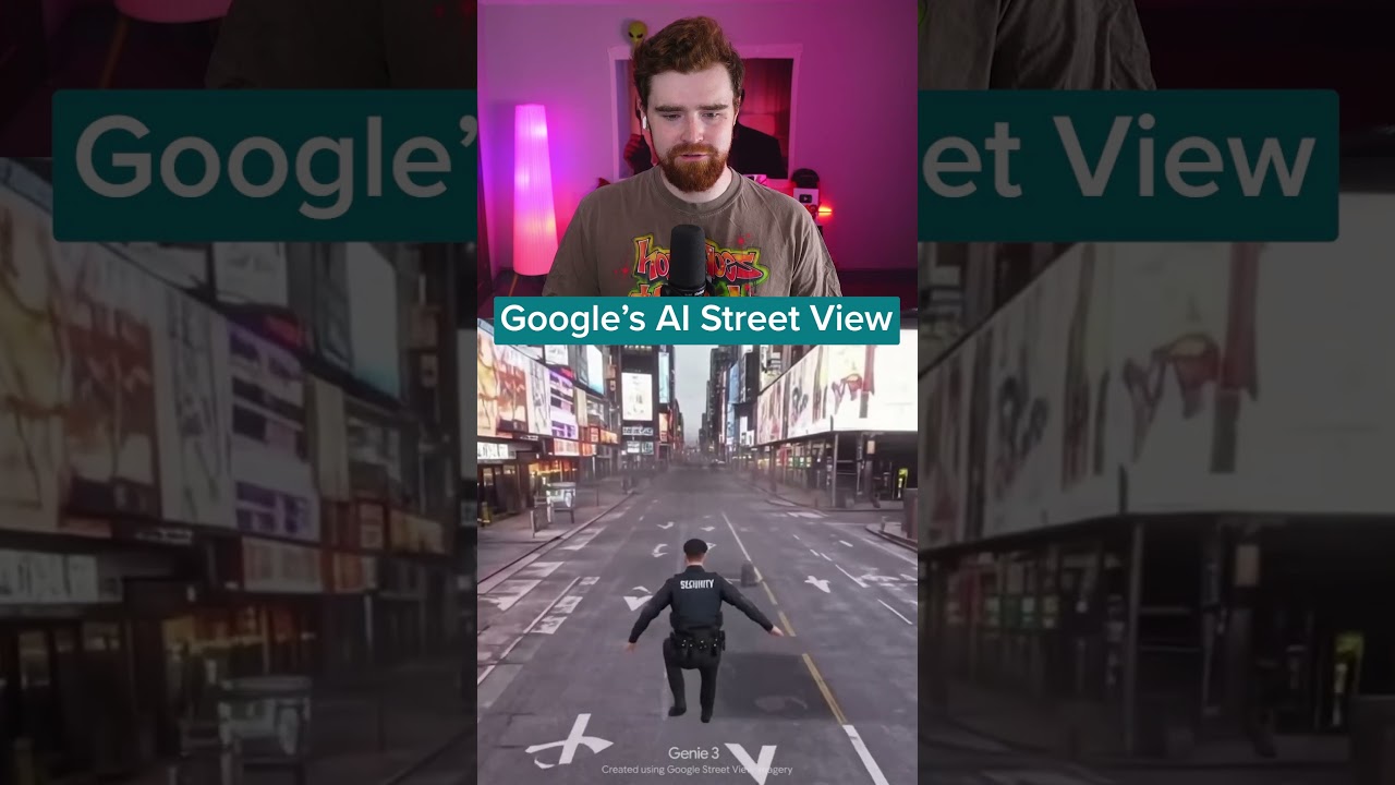 Google turned street view into AI slop...