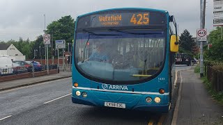 BEASTY Hill Climb!! | VDL SB200 Pulsar 1433 (CX58 EXL) | Arriva Yorkshire