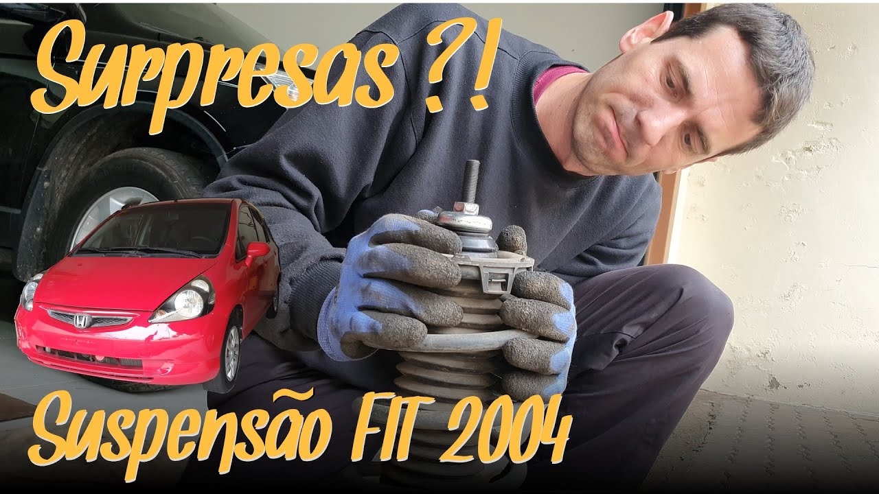 Honda Fit 2004 - Avaliando a Suspensão Dianteira