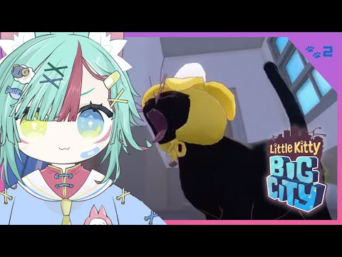 睡眠前の1時間やんちゃ猫🐾【Little Kitty, Big City】