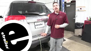 Setting up the Curt T-Connector Vehicle Wiring Harness for Factory Tow Package on a 2017 GMC Terrain