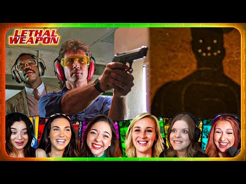 "Shooting Range" Reactions! Lethal Weapon (1987) Movie Reaction *First Time Watching*