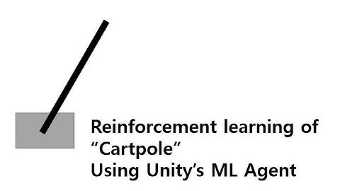 Cartpole using ML Agent