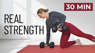 30 MIN Upper Body Strength Workout | Lift Heavy At Home