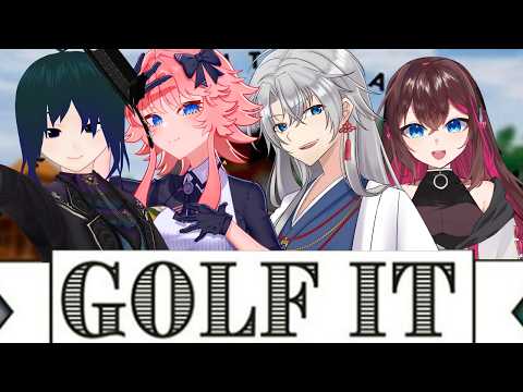 【 Golf It! 】4人でコラボ！ゴルフ？これゴルフなのか…？まぁゴルフか【 #プラマイ400 Vtuber 】