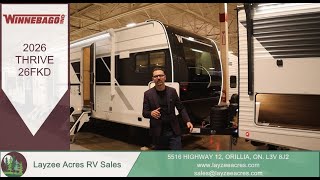 2026 Winnebago Thrive 26Fkd Smells Like Potential - Layzee Acres Rv Sales