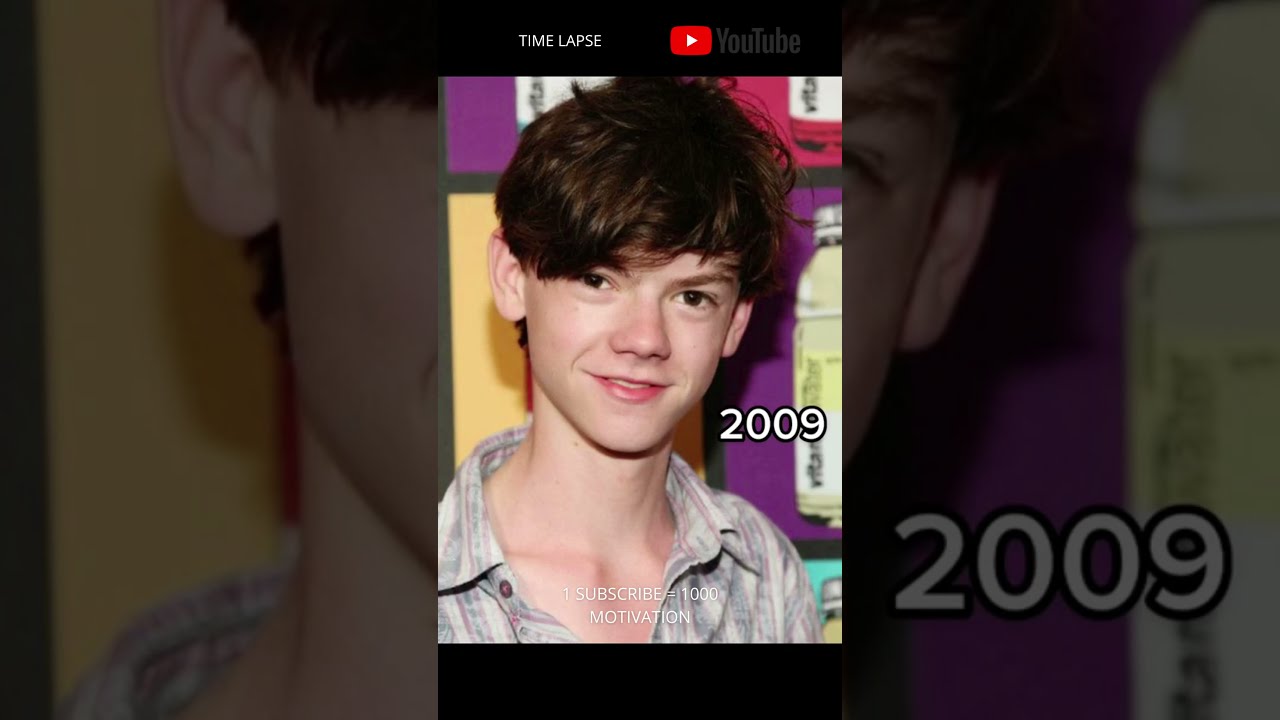 I dont believe he is 32 ! Thomas Brodie-Sangster  over the years
