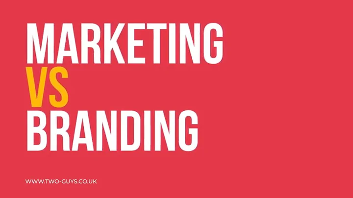 Marketing vs Branding: What is the difference