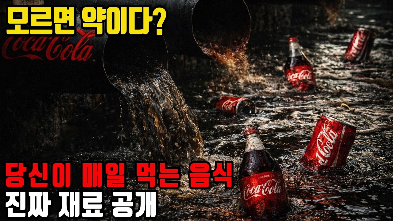 모르면 약이다? 당신이 매일 먹는 음식의 충격적인 진짜 재료 15가지