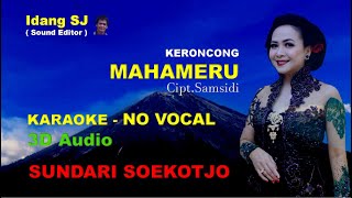 MAHAMERU KARAOKE - SUNDARI SOEKOTJO