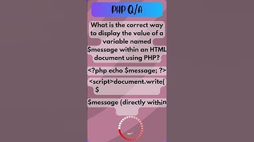 Test Your PHP Skills #learnwithearn #php #phpquiz #shorts #shortsvideo