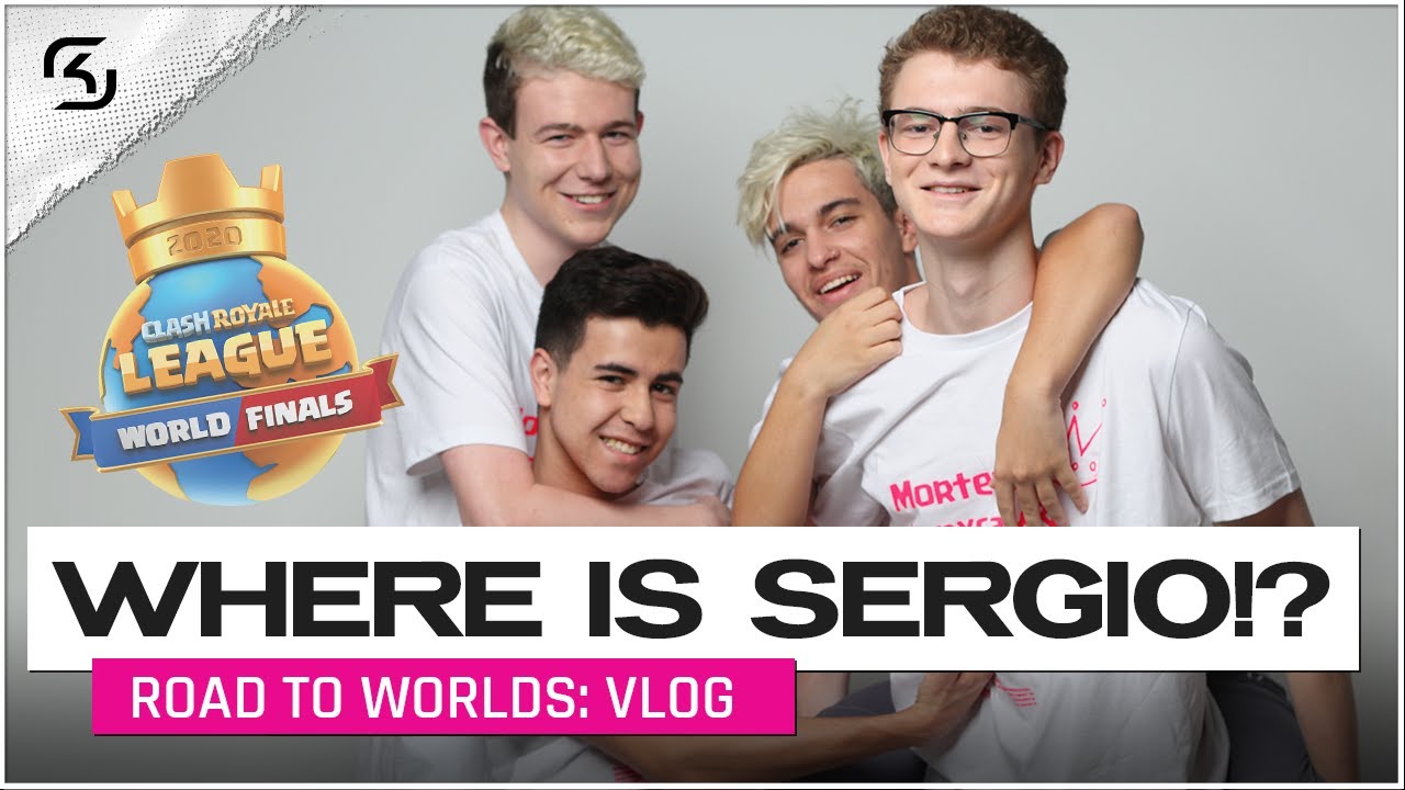 WHAT HAPPENED WITH SERGIO?! | CLASH ROYALE ROAD TO WORLDS VLOG HOSTED ...