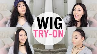 WIG TRY-ON HAUL