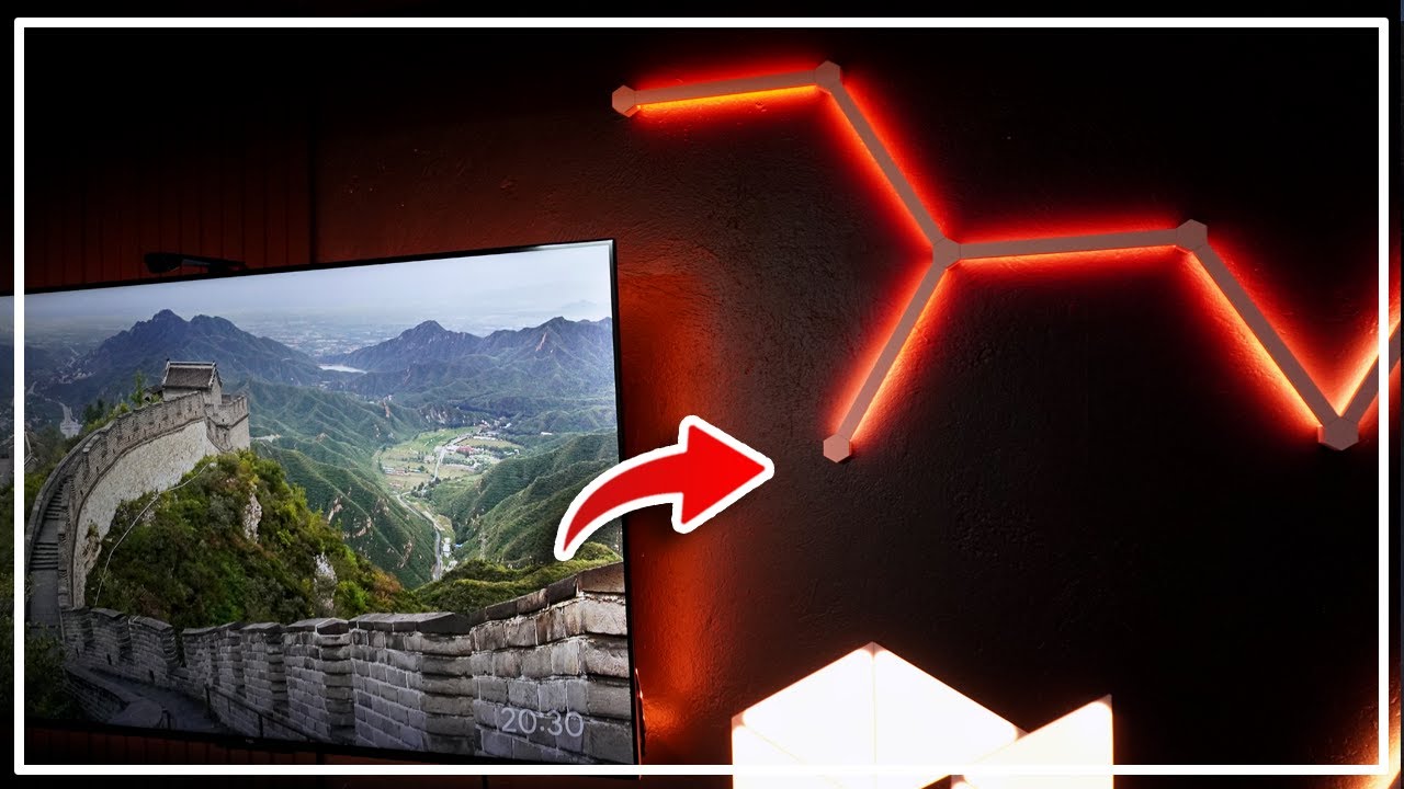 🔴 No esperaba esto! ! Nanoleaf Lines + Nanoleaf Shapes - YouTube