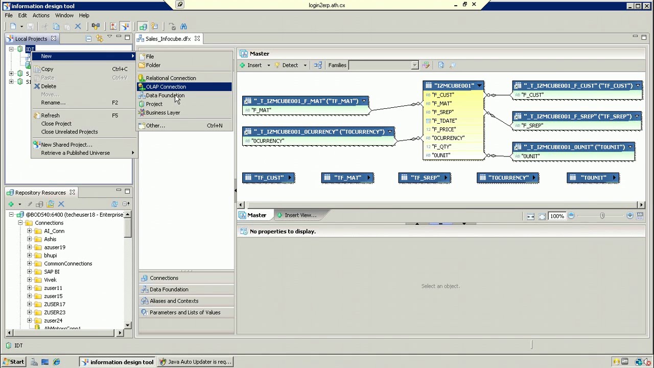 sap dashboard