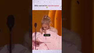 Billie wanted Ari, not the award 😭#BillieEilish #ArianaGrande #Shorts