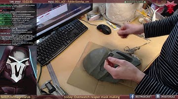Overwatch reaper  mask making p3