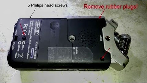 Zoom H4n SD card  stuck inside