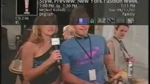 September 11, 2001 - Surfing DirecTV channels during 9/11