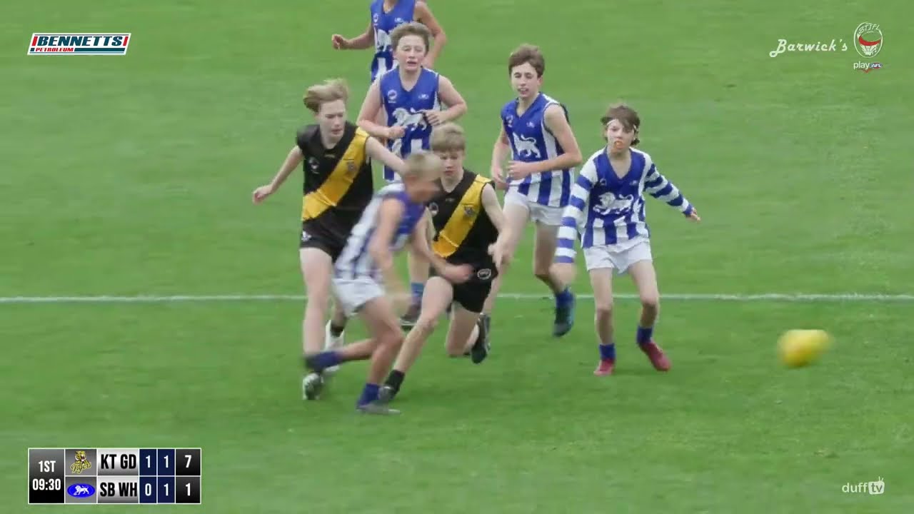 Kingborough Gold vs Sandy Bay White | STJFL U14 Boys Round 7 2024
