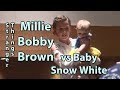 Millie Bobby Brown Distracted by Baby Snow White w/ David Harbour at Phoenix Comicon Stranger Things