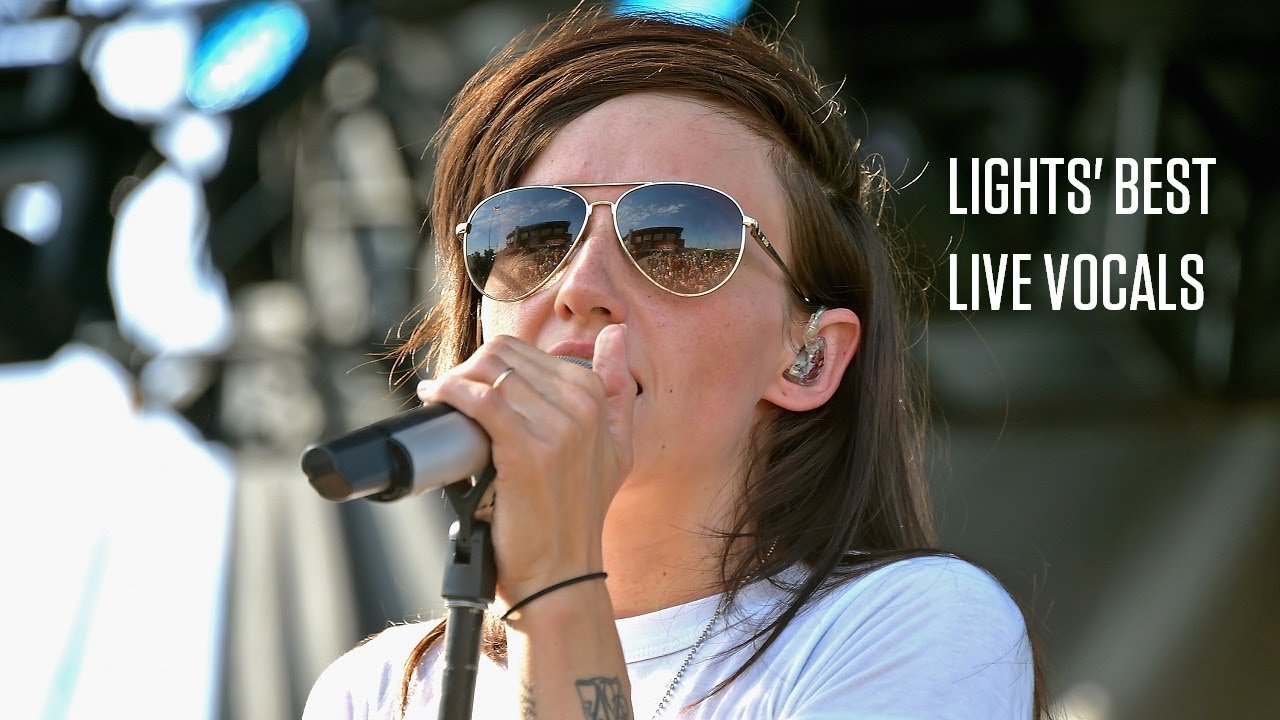 Lights' Best Live Vocals - YouTube