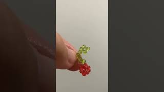 Details Cherry 🍒 beads ring tutorial #beadedring #beads #tutorial #beaded #beadwork Guide